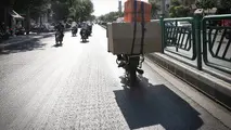 حادثه دلخراش برای یک راکب موتورسیکلت