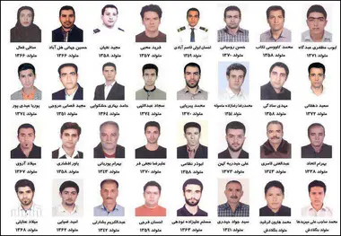 اسامی 32 تن از کارکنان کشتی سانچی و سرنوشت آنها