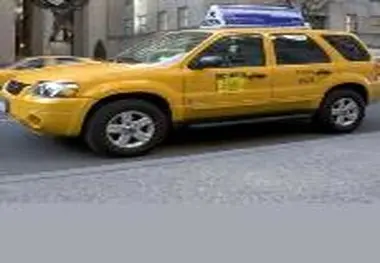 تردد تاکسی‌های منطقه آزاد در خیابان‌های رشت