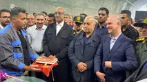افتتاح تونل سیاه‌طاهر در محور جوانرود - ثلاث‌باباجانی 