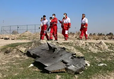 تصاویر دلخراش از سقوط هواپیمای اوکراینی حوالی فرودگاه امام 