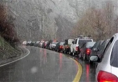 ترافیک سنگین در محور هراز و آزادراه کرج قزوین 