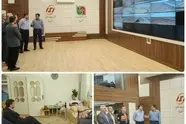 بازدید معاون وزیر راه و شهرسازی و رئیس سازمان راهداری وحمل ونقل جاده ای از مرکز مدیریت راه های استان یزد