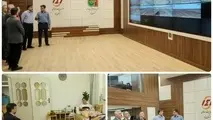 بازدید معاون وزیر راه و شهرسازی و رئیس سازمان راهداری وحمل ونقل جاده ای از مرکز مدیریت راه های استان یزد