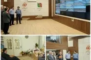 بازدید معاون وزیر راه و شهرسازی و رئیس سازمان راهداری وحمل ونقل جاده ای از مرکز مدیریت راه های استان یزد