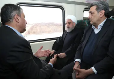 سفر مترویی روحانی به هشتگرد