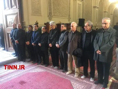 مراسم شهدای سانچی در تهران