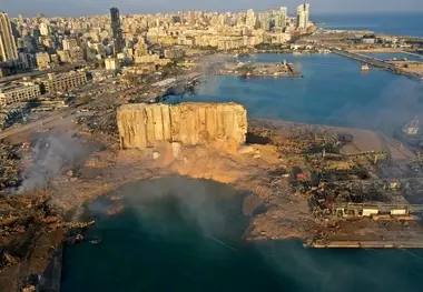 عکس | انفجار در بیروت