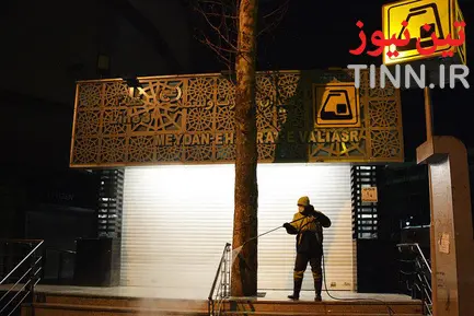 طرح ضدعفونی معابر شهری