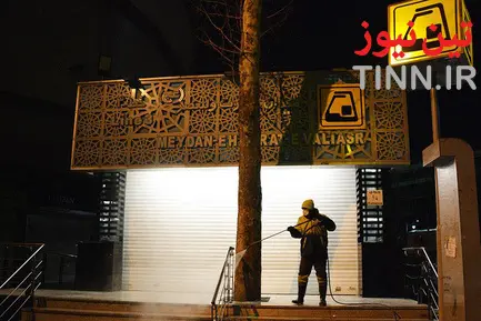 طرح ضدعفونی معابر شهری