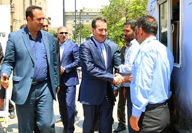 بازدید مدیرعامل از ایستگاه راه آهن تهران/ گزارش تصویری