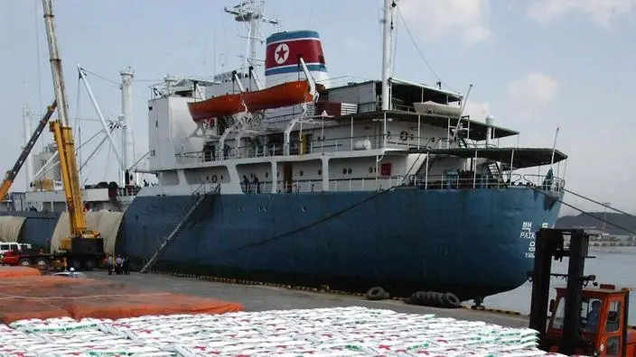  تحریم‌ بی‌سابقه سازمان‌ملل علیه چهار کشتی مرتبط با کره شمالی 