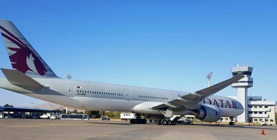 فرود اضطراری دو هواپیمای قطرایرویز در فرودگاه شیراز