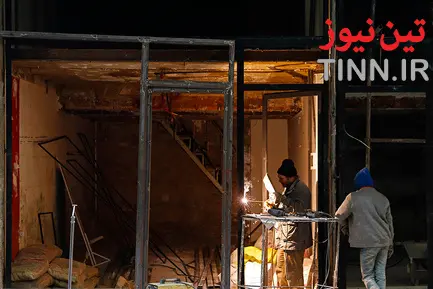 مراحل ساخت ساختمان پلاسکو