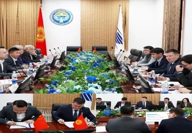 قرقیزستان و چین پایانه های جدید راه آهن ایجاد می کنند