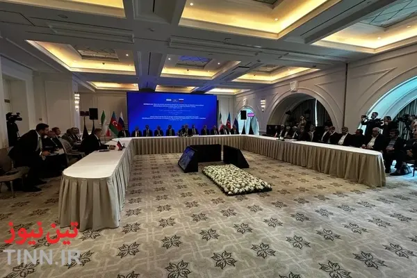 گزارش تصویری از نشست سه‌ جانبه ایران، آذربایجان و روسیه در باکو