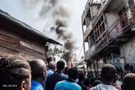 سقوط هواپیما در کنگو با ۱۷ مسافر