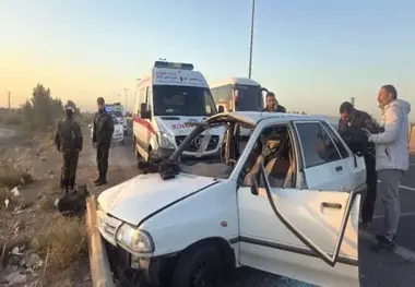 امداد رسانی به مصدومان ۶ حادثه رانندگی در استان سمنان