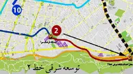 بررسی مجدد پروژه توسعه شرقی خط 2 مترو تهران
