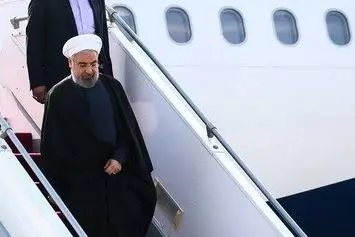 روحانی به خوزستان رفت