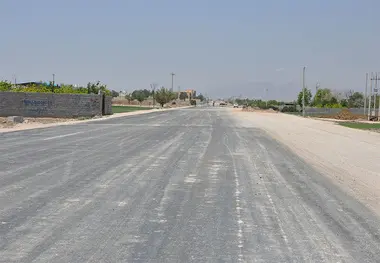 ساخت پروژه کنارگذر شمال شرقی شیراز کلید خورد