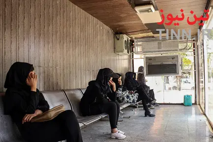  ایستگاههای اتوبوس اهواز در انتظار هوای خنک