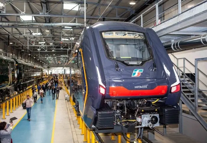 Hitachi Rail Italy rolls out first Rock EMU for Trenitalia