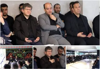 حضور مدیرعامل راه‌ آهن در میان عزاداران حسینی شرکت ایرید