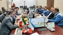 بازدید مدیران شرکت حمل و نقل ریلی نور الرضا از کارخانه گروه صنعتی پلور سبز