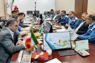 بازدید مدیران شرکت حمل و نقل ریلی نور الرضا از کارخانه گروه صنعتی پلور سبز