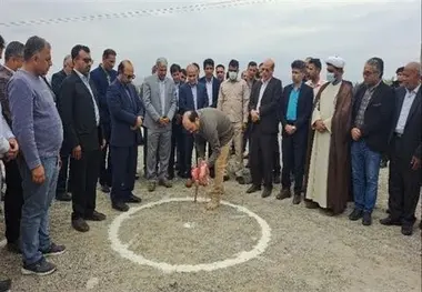 کلنگ احداث قطعه دوم محور راونگ - هشتبندی هرمزگان به زمین زده شد
