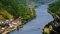 اختلال در کشتیرانی  راین آلمان 