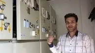 ساخت دستگاه هوشمند ‌اطفای حریق فیدرهای برقی ‌توسط مخترع شیرازی‌
