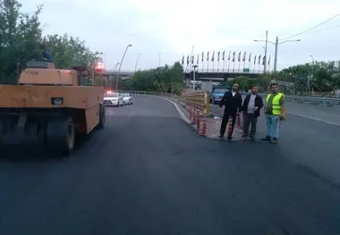 بزرگراه شهید محلاتی نونوار می‌ شود