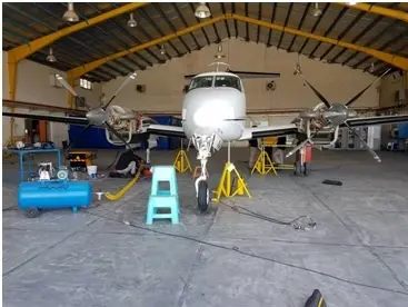 انجام چهارمین مرحله تعمیر و نگهداری هواپیمای فلایت‌چک