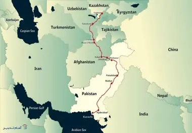 ازبکستان از طریق افغانستان به بنادر پاکستان می رسد
