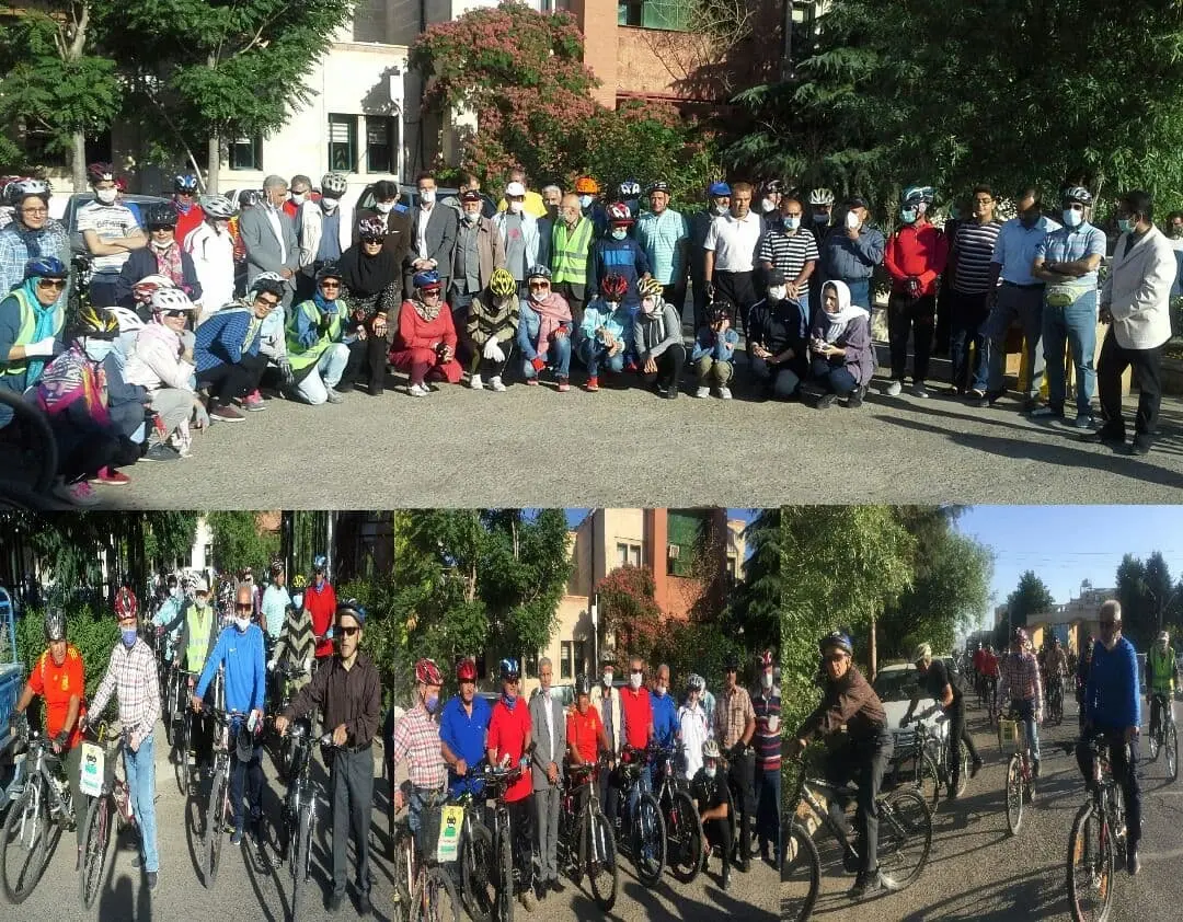 همایش دو چرخه سواری به مناسبت هفته محیط زیست

