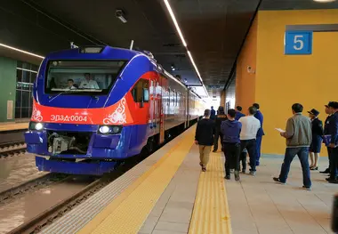 President opens Astana Nurly Zhol station