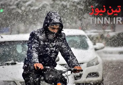 بارش سنگین برف در گیلان