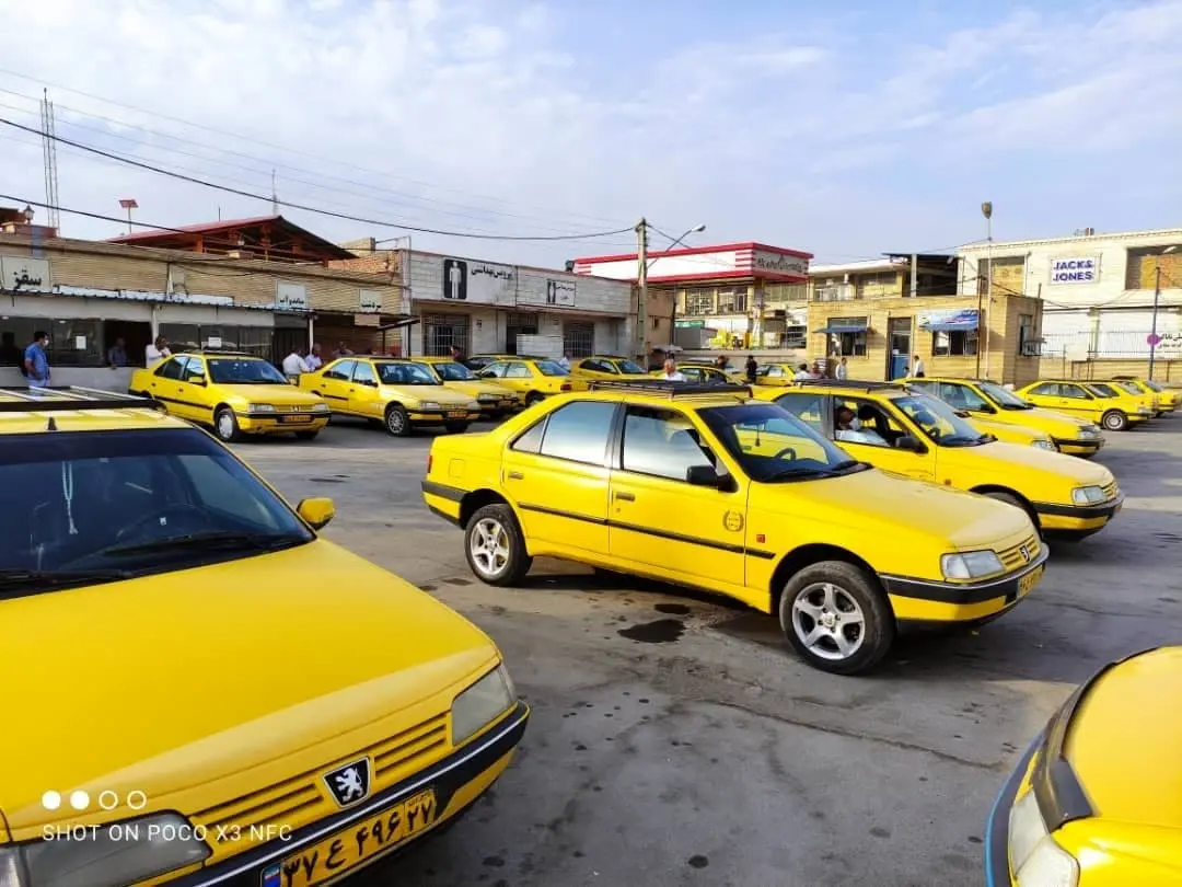 اندر احوالات گرانی کرایه تاکسی در همدان