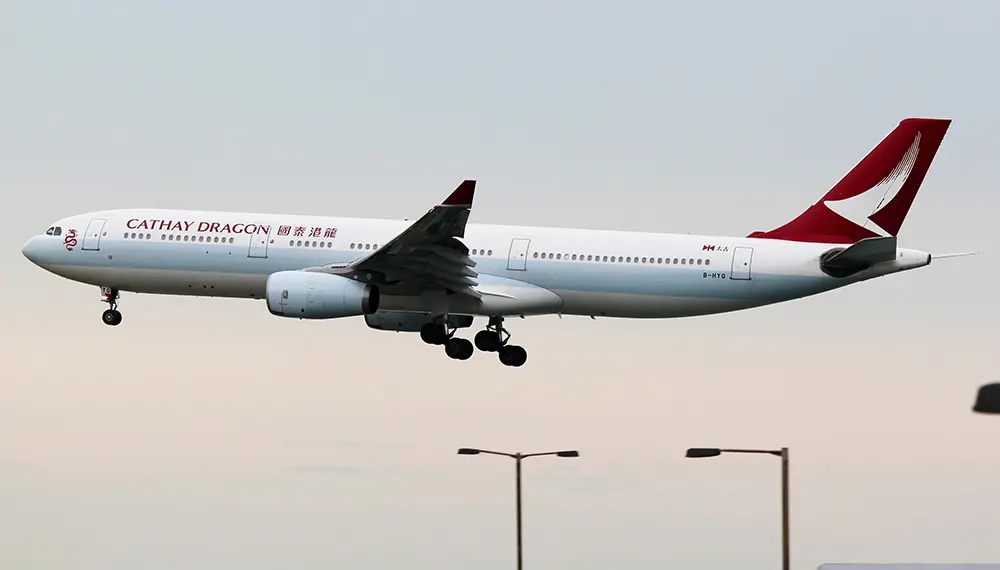 Cathay Dragon and Shenzhen Airlines Expand Codeshare Agreement