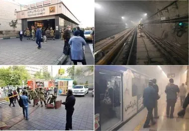 تعطیلی ۳ ایستگاه در خط ۴ مترو به دلیل بروز حادثه
