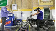 معاینه فنی رایگان موتورسیکلت ها در واحدهای سیارِ محدوده بازار

