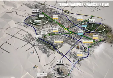 آغاز اجرای پروژه «مسیر طبیعت» در منطقه ۶ تهران؛ گامی برای توسعه پیاده محوری و حمل ونقل پاک