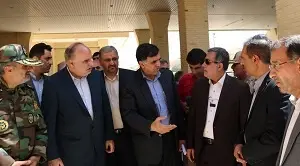 بازدید معاون وزیر راه و شهرسازی از مرزهای خسروی و پرویزخان در استان کرمانشاه