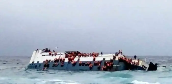 Dozens die after ferry sinks off Indonesia
