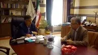 دیدار مدیر کل راه آهن اراک با معاون عمرانی استانداری مرکزی