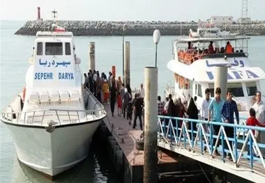 کاهش پنج درصدی مسافر و گردشگر دریایی در نوروز ۹۸