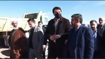 بازدید وزیر راه و شهر سازی از پروژه های نهضت ملی مسکن شهر جدید پرند 