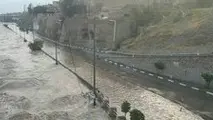 
سیل آزادراه اهواز-اندیمشک را بست
